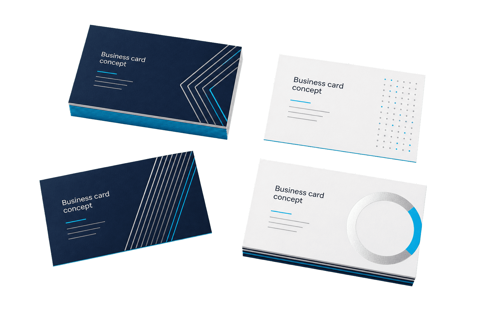 Business cards concept